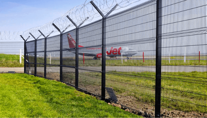 Airport Security Fence